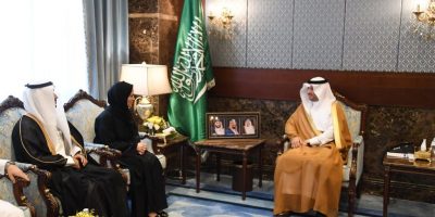 Saudi Electronic University His Royal Highness the Governor of Al-Ahsa Receives the President of Saudi Electronic University